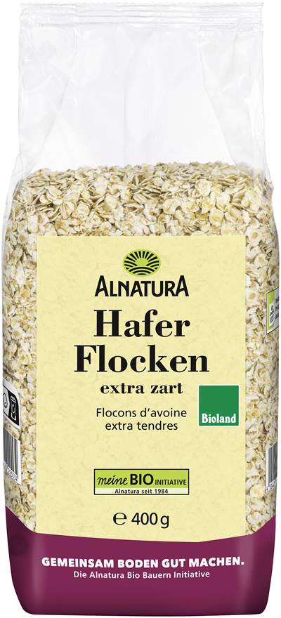 Flocons d'avoine extra tendres 